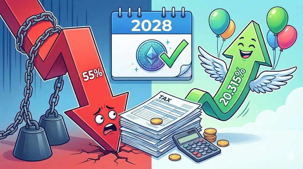 仮想通貨の税金イメージ