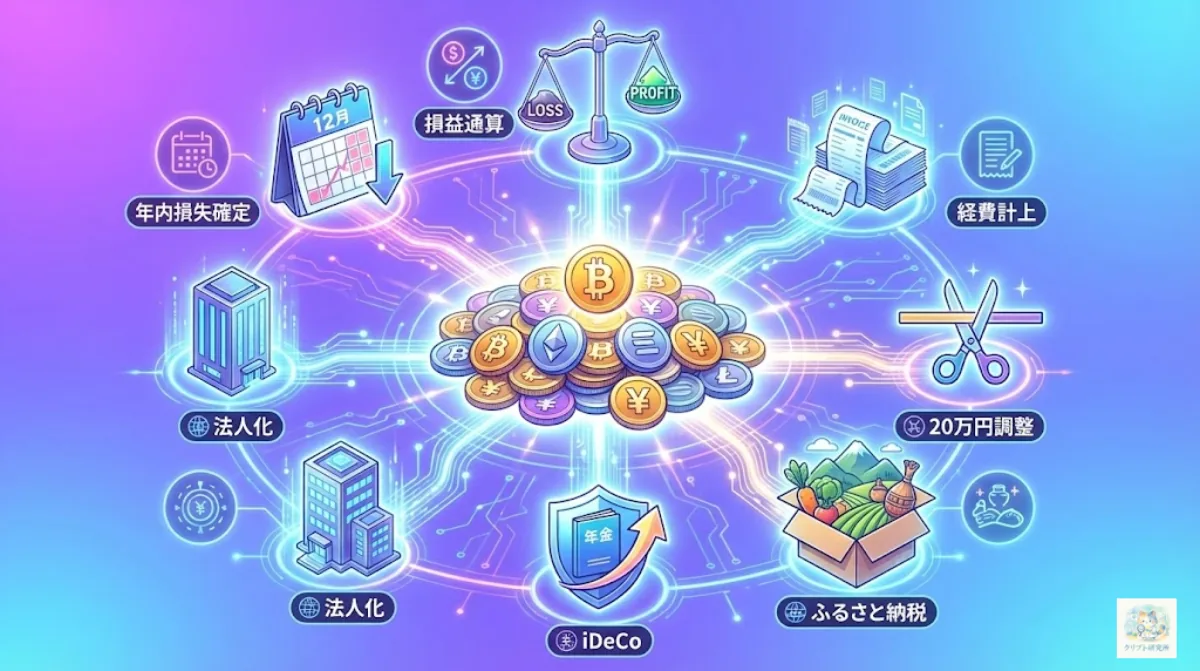 節税テクニックのイメージ