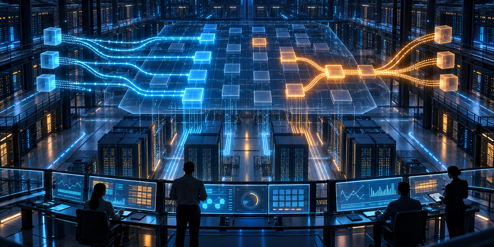 ブロック内の取引が触れる状態セルを可視化し、独立する処理を複数の並列レーンへ分け、競合する処理を順番にまとめるBALの概念図