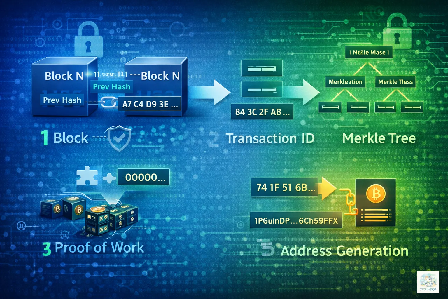 ブロックチェーンでの使用場面