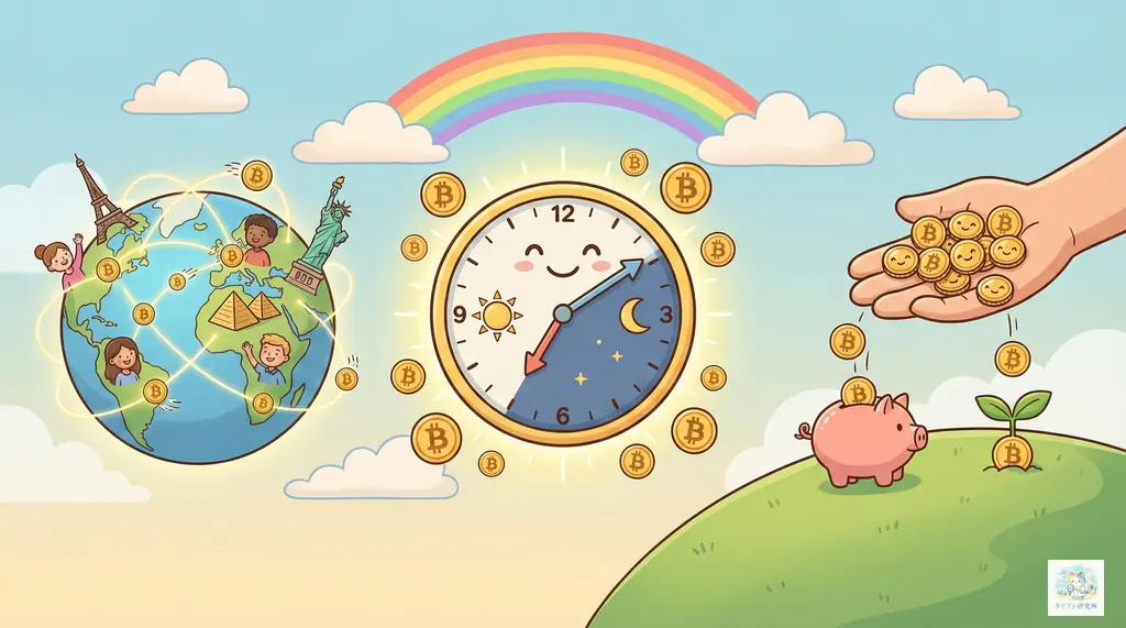 ビットコインの主な特徴と利点