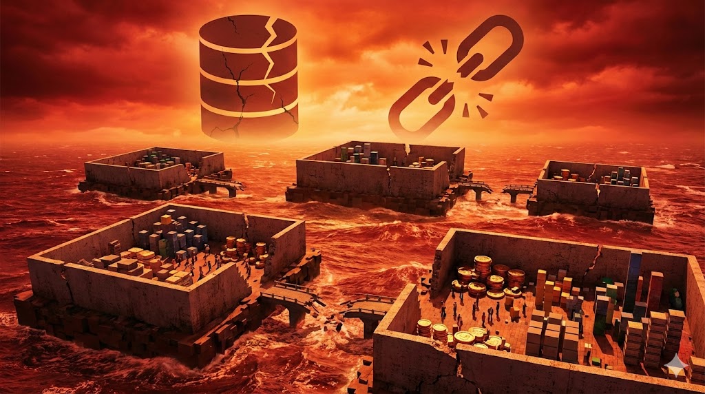 ブロックチェーン孤立問題の図解