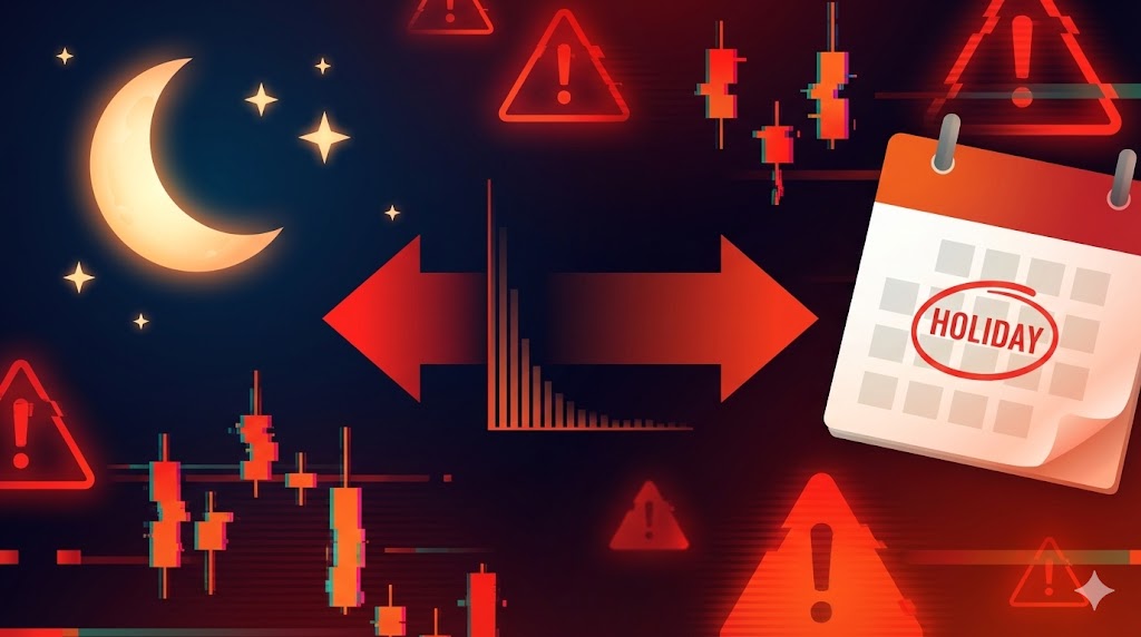 深夜・休日取引のリスク警告