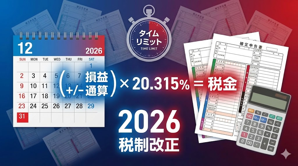 仮想通貨の税金と年末の注意点