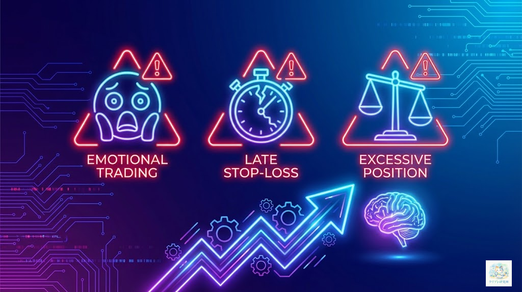 初心者が陥りやすい失敗事例を示すイラスト