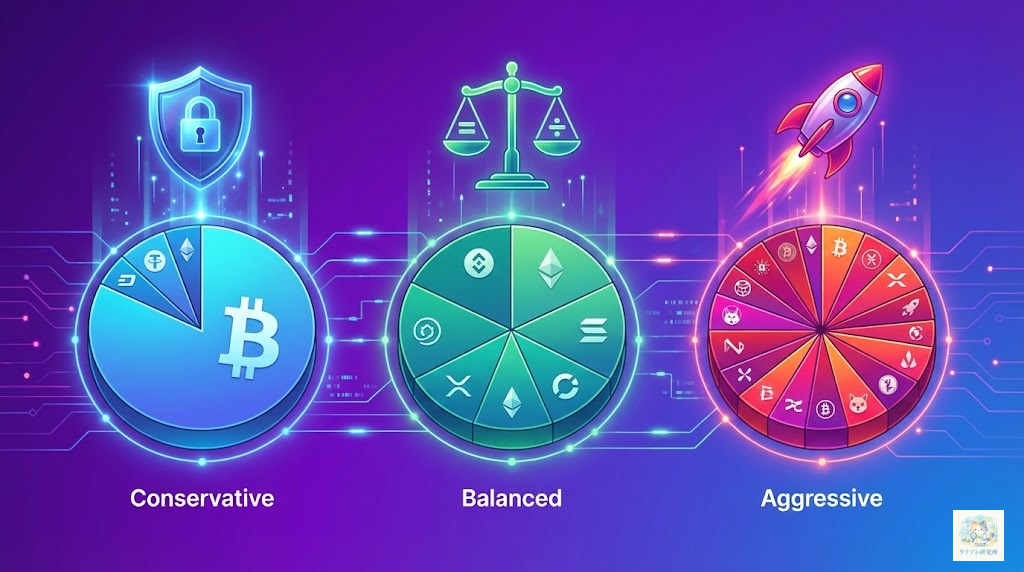 リスク別モデルポートフォリオ3パターン