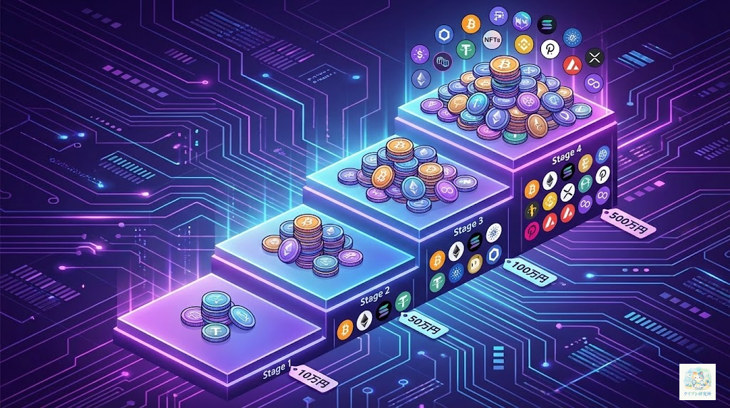 投資額別のポートフォリオ配分