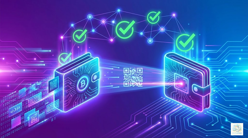 ウォレット間の送金イメージ