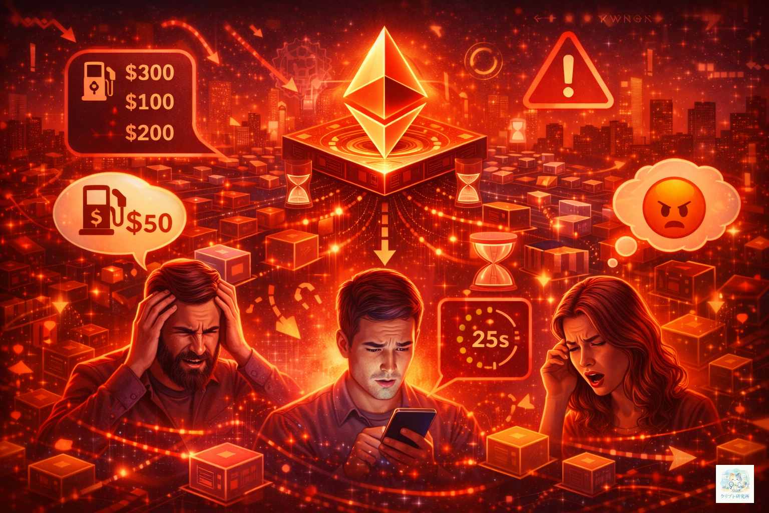 Ethereumのスケーラビリティ問題