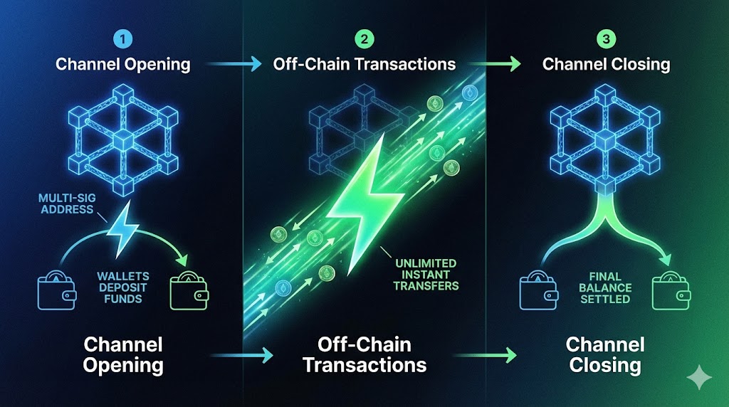 ペイメントチャネルの仕組みとオフチェーン取引