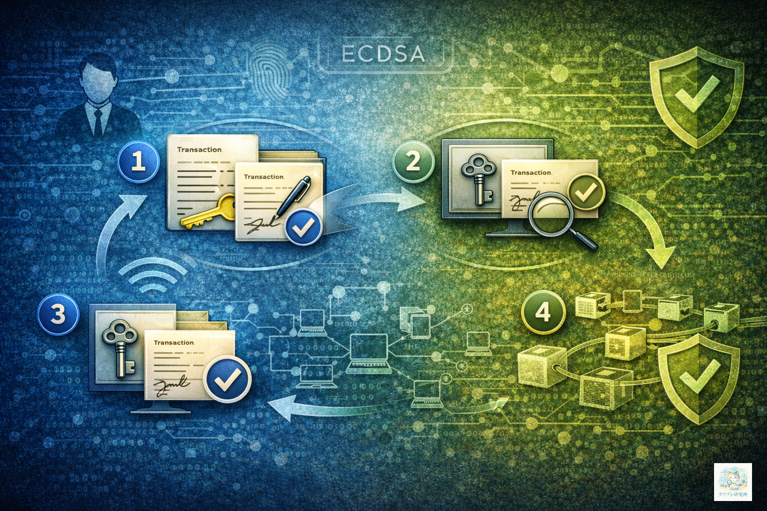 デジタル署名の仕組み