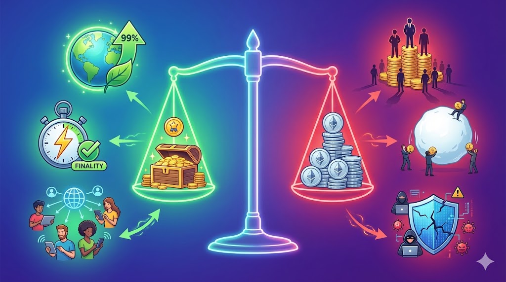 バリデーター稼働率グラフ：アップタイムと報酬の関係を折れ線グラフで表示、99%以上が推奨ゾーン