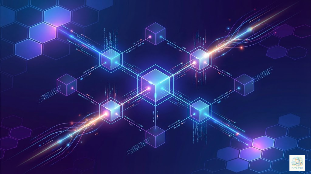 プルーフ・オブ・ワークの仕組みを示す技術図解