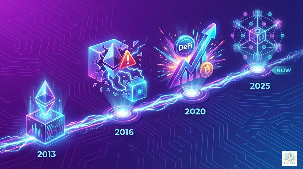 DAOの歴史タイムライン