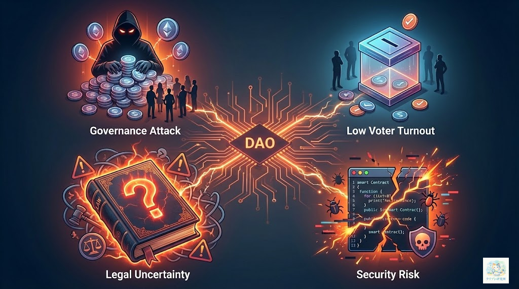 DAOのデメリットとリスク