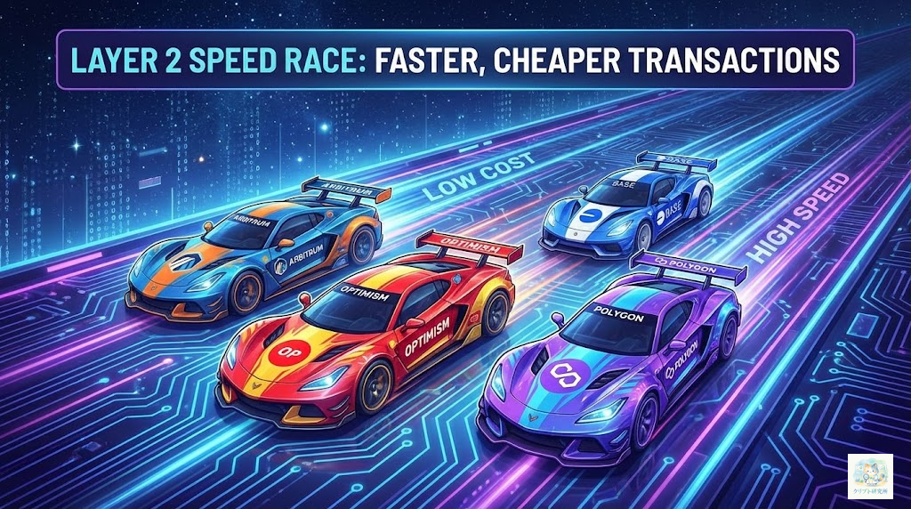 主要レイヤー2ネットワークの比較インフォグラフィック