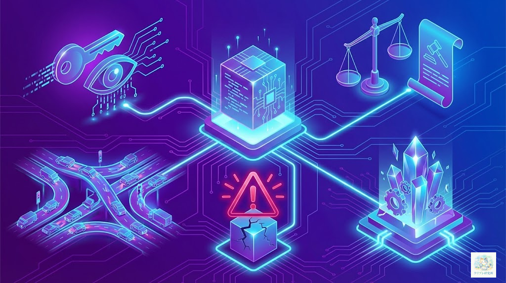 スマートコントラクトのデメリットと課題