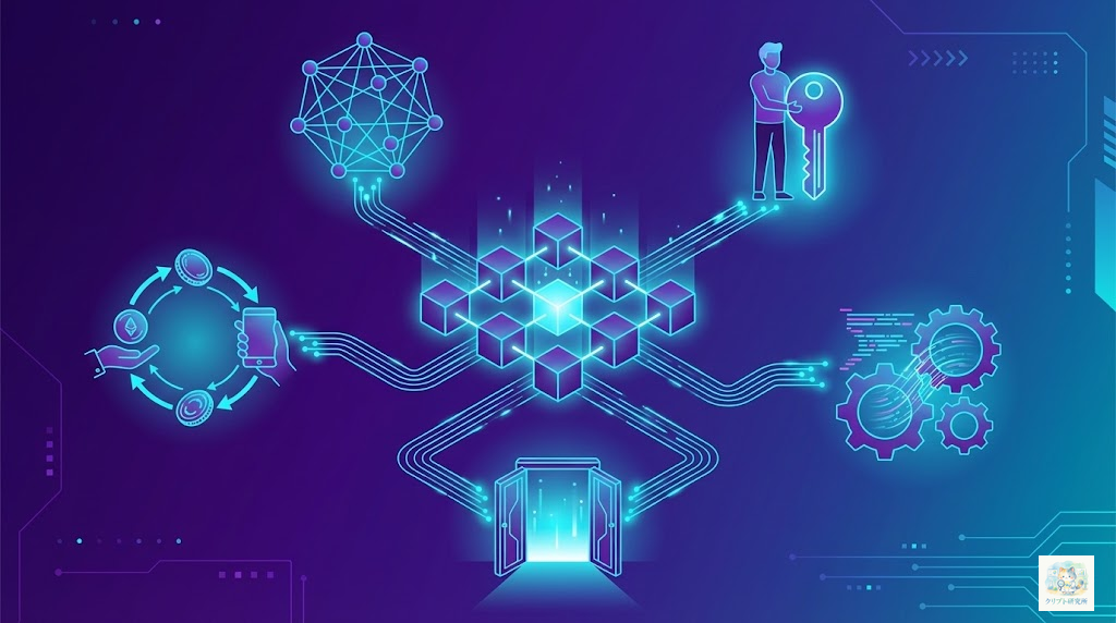 Web3.0の5つの核心理念の図解