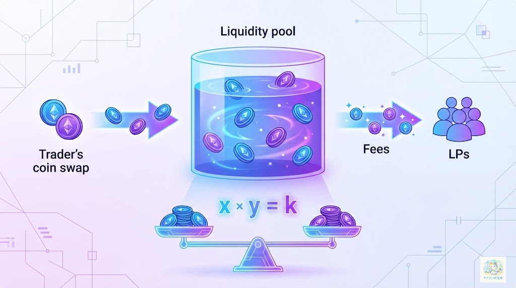 AMMの仕組みイラスト