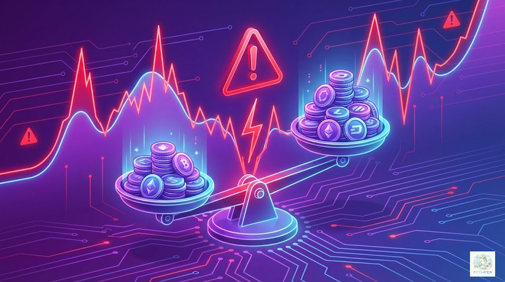 インパーマネントロスのイラスト